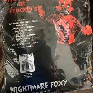Spirit Red and Black Fox Costume